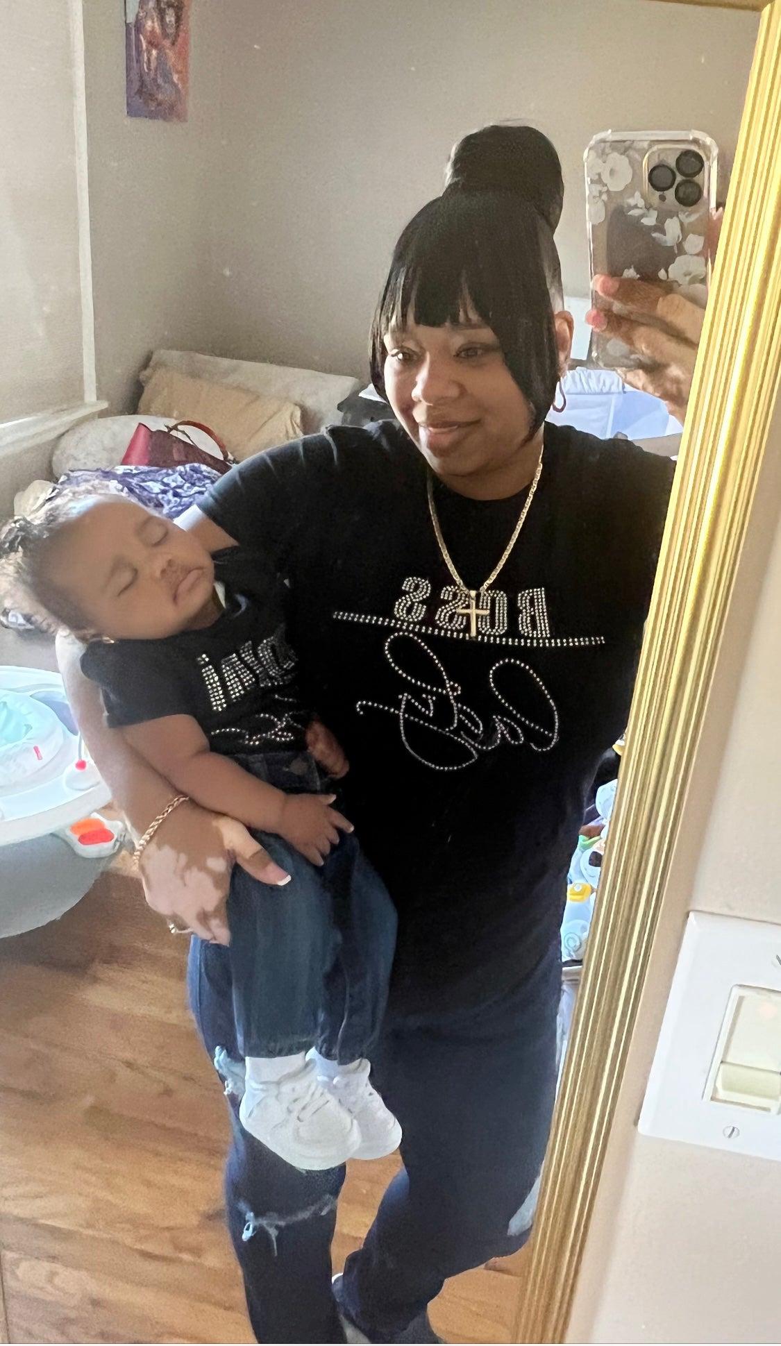 Boss Lady/Mini Boss Mother/Daughter Tee Set