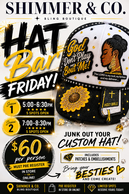 Hat Bar Fridays @ QB Mall