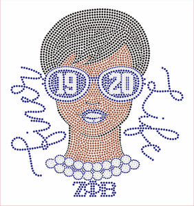Finer Life Woman w/Pearl Necklace/1920 Glasses