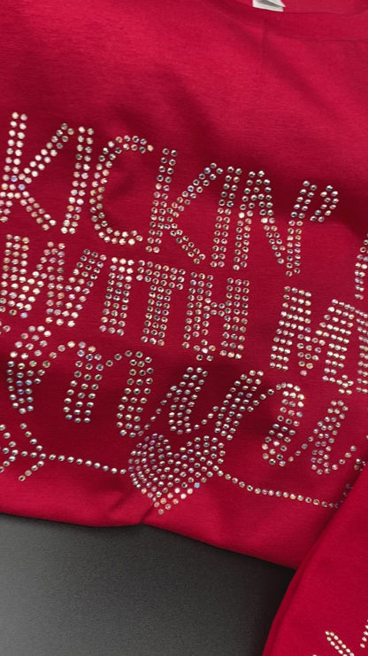 Kickin It With My Mini/Kickin It With My Mama Mother/Daughter Tee Set
