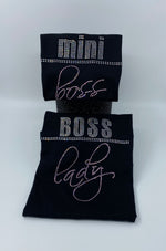 Load image into Gallery viewer, Boss Lady/Mini Boss Mother/Daughter Tee Set
