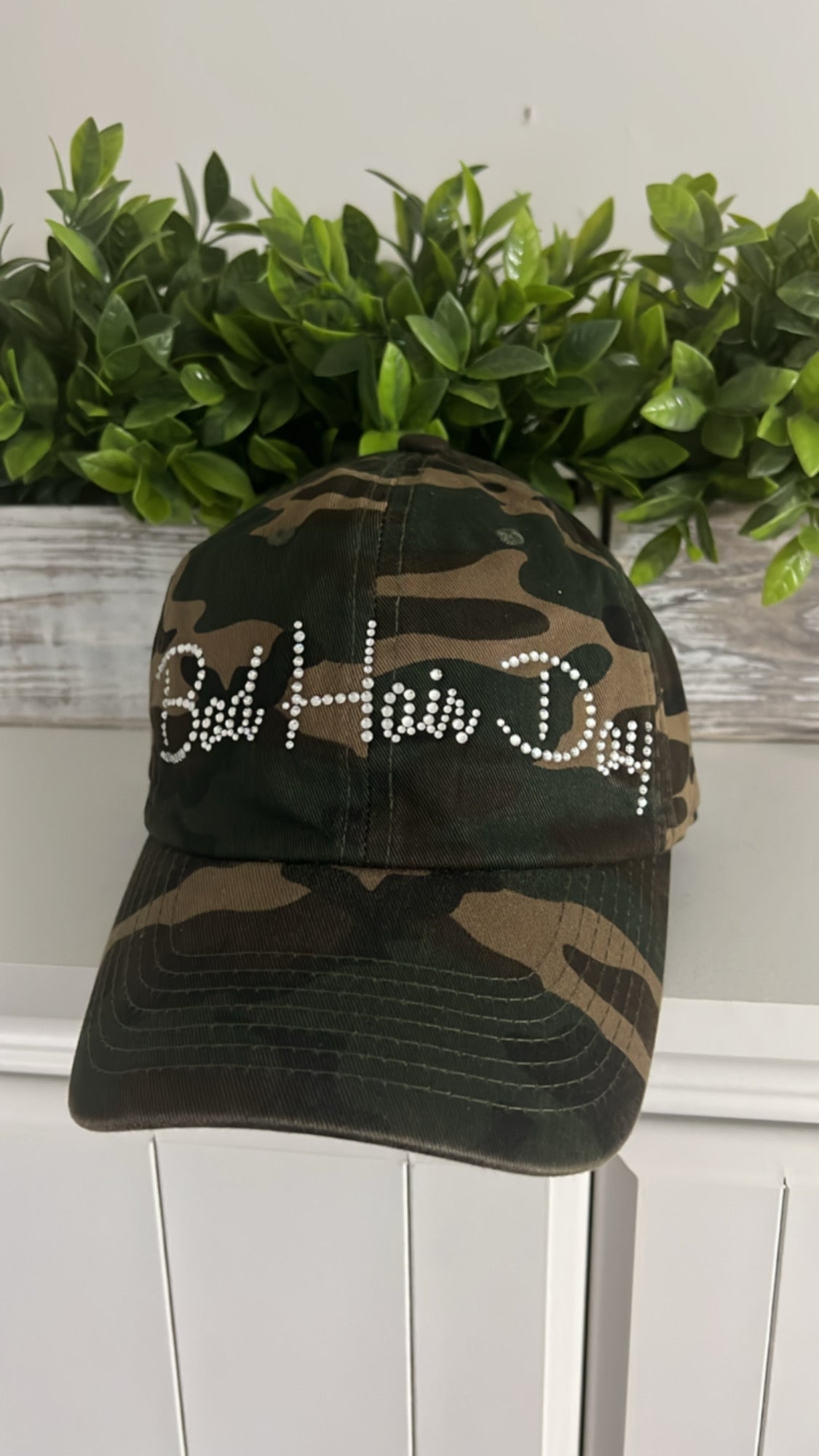 Bad Hair Day Bling Cap