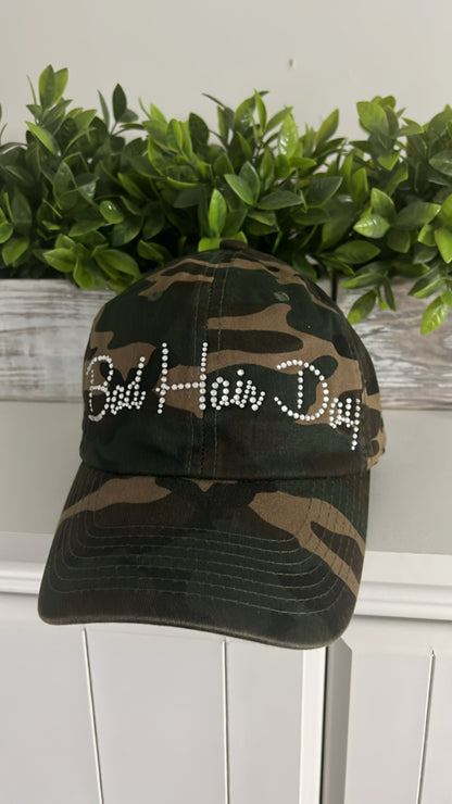 Bad Hair Day Bling Cap