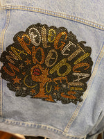 Load image into Gallery viewer, Unapologetically DOPE! Denim Jacket
