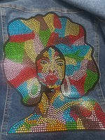 Load image into Gallery viewer, Colors of a Woman Denim Jacket
