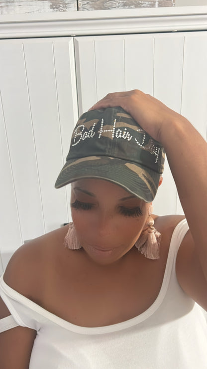 Bad Hair Day Bling Cap